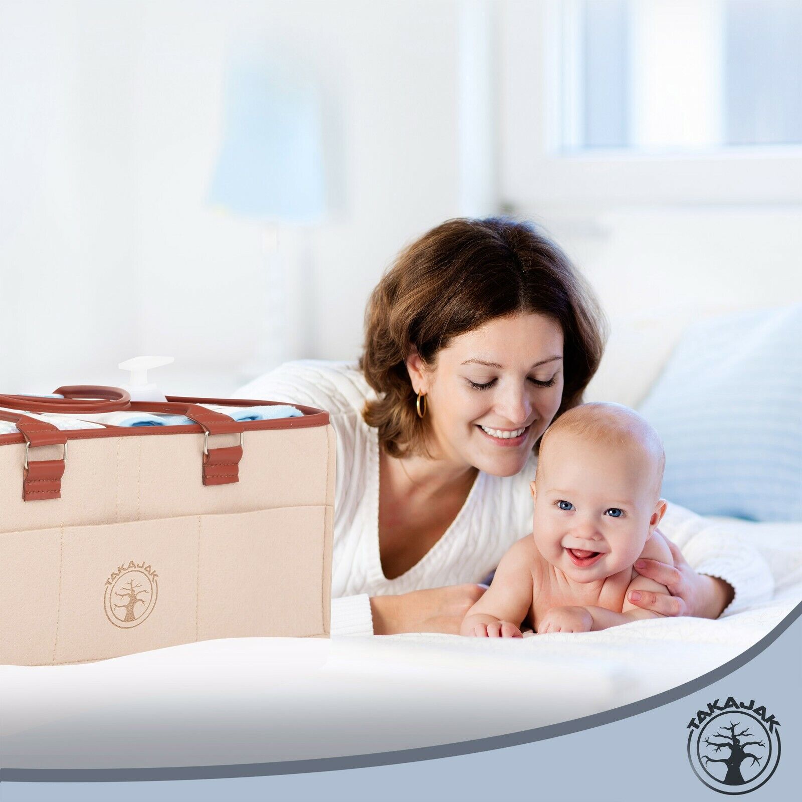 The Ultimate Baby Diaper Caddy Organiser