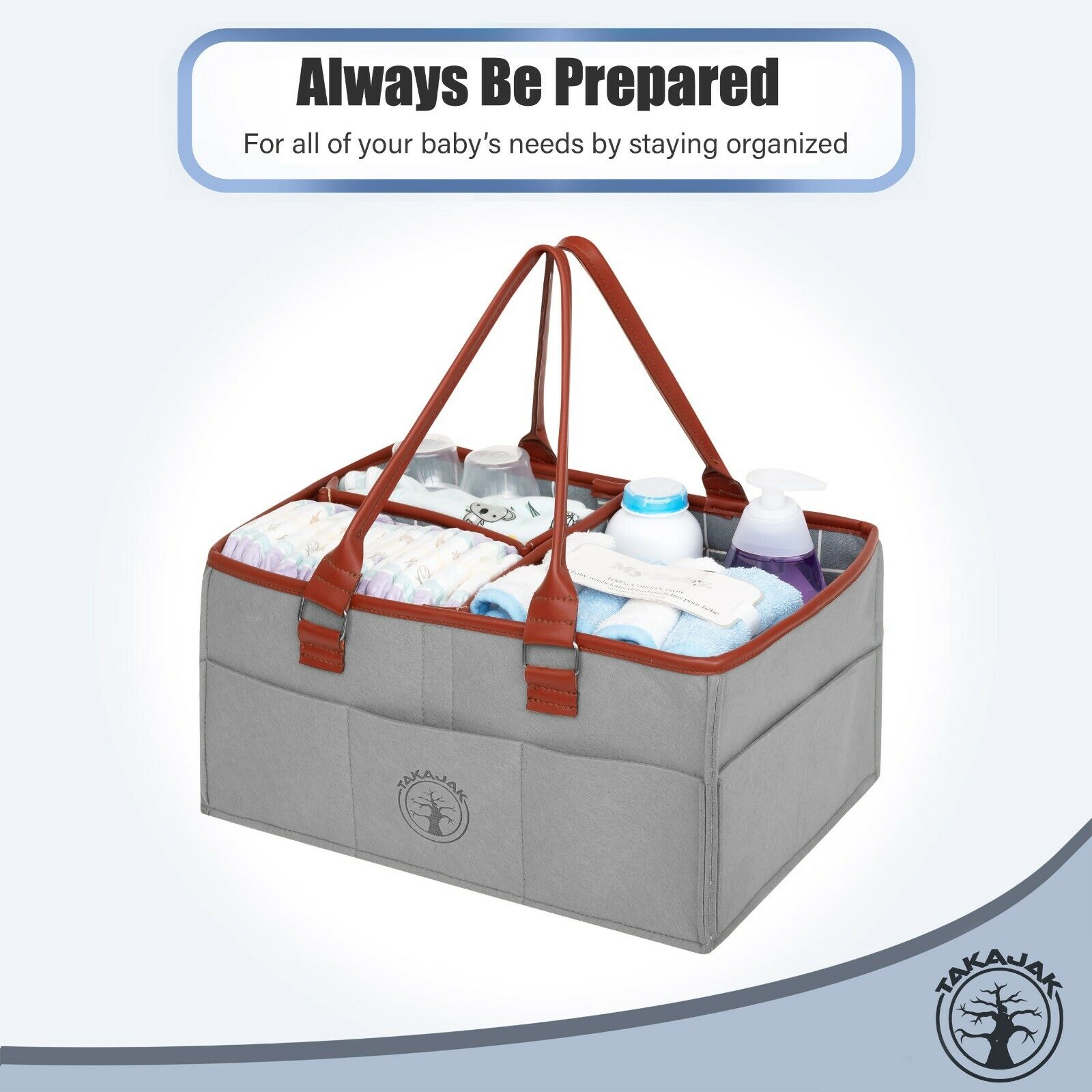 The Ultimate Baby Diaper Caddy Organiser