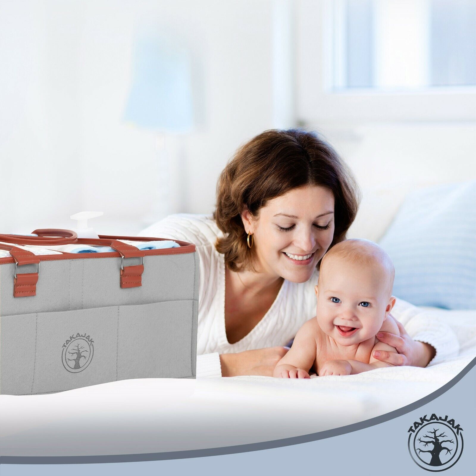 The Ultimate Baby Diaper Caddy Organiser