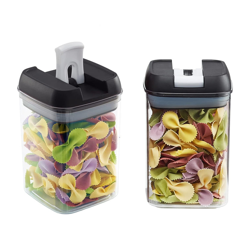 Pack of 7 Plastic Food Storage Organizing Container with Airtight Lids_6