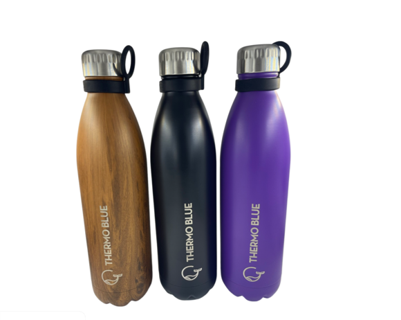 Thermos Boutique Stainless Steel Water Bottle Hot/Cold with Gift Box