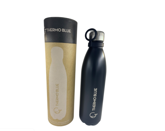 Thermos Boutique Stainless Steel Water Bottle Hot/Cold with Gift Box